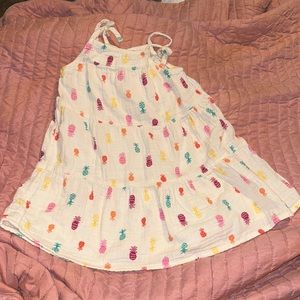 4T pineapple Cat & Jack dress